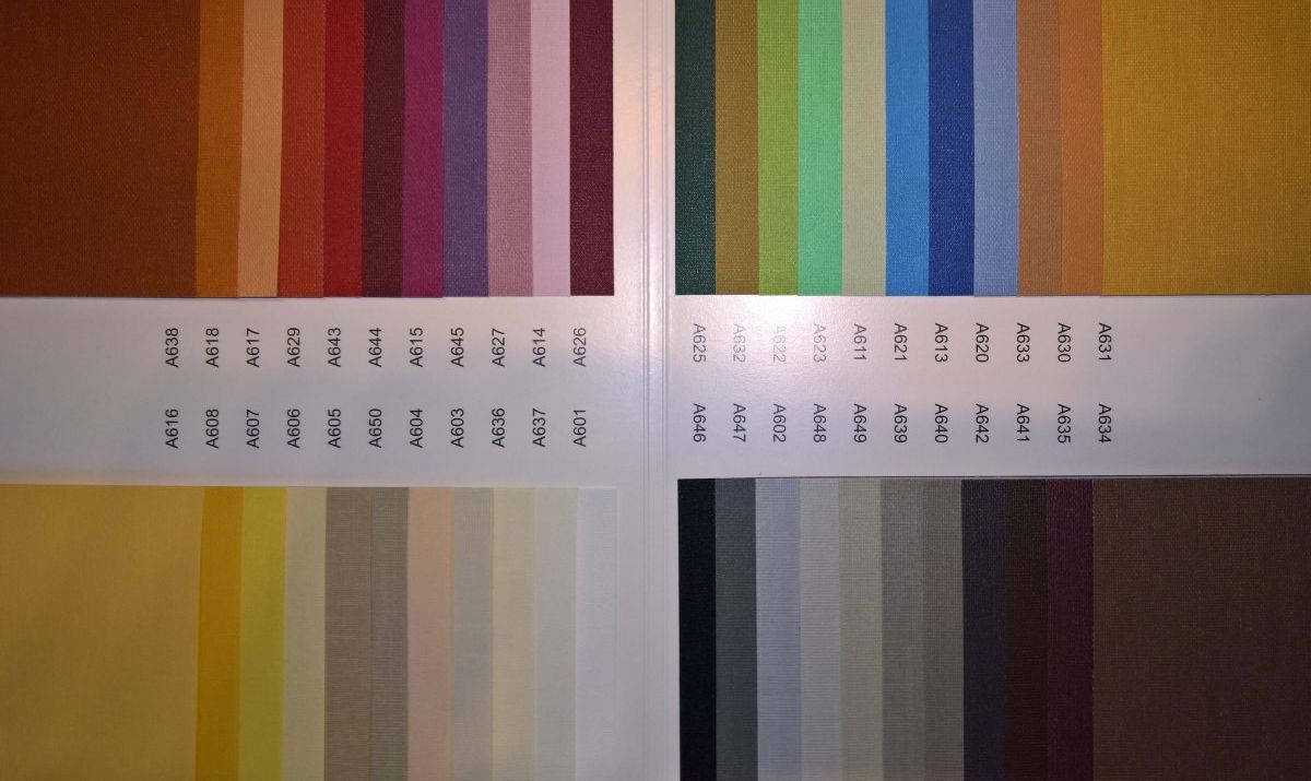 Rolety materiałowe grupa Camila A600